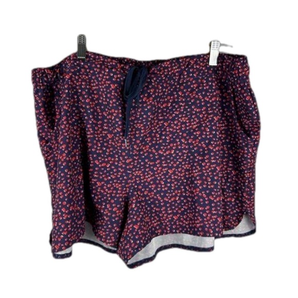 Mountain Warehouse Polka Dot Running Hiking 3.5" Shorts Blue Red Size 16 - Picture 1 of 11